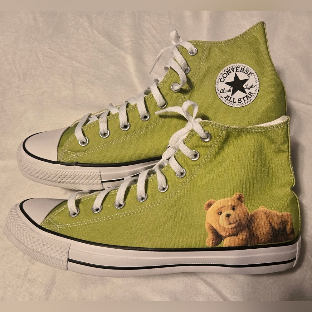 NWOT Limited Edition Unisex Converse All Star High Top Sneakers "Ted" TV